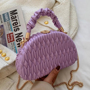 Shell Crossbody Bag Party Clutch Handbag Purse Chain Shoulder Bags