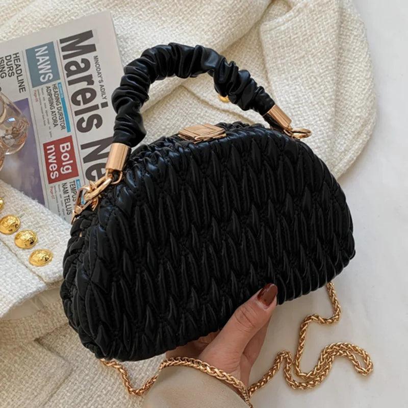 Shell Crossbody Bag Party Clutch Handbag Purse Chain Shoulder Bags