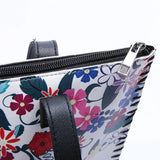 Women PU Leather Handbag Shoulder Bag Vintage Ethnic Style Tote Bag
