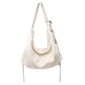 Casual Canvas Women Shoulder Bags Large Capacity Handbags