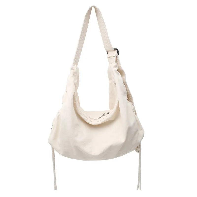 Casual Canvas Women Shoulder Bags Large Capacity Handbags