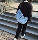 Travel Denim Shoulder Bag Women Handbags Large Capacity Shopping Bag