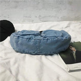 Travel Denim Shoulder Bag Women Handbags Large Capacity Shopping Bag