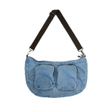 Travel Denim Shoulder Bag Women Handbags Large Capacity Shopping Bag