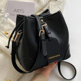 Women Brown Bucket Bags Shoulder Bags Ladies Crossbody Bags