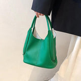 Large Capacity Bucket Shoulder Bag for Women Crossbody Handbag