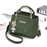PU Leather Crossbody Bag Vintage Style Female Shoulder Satchel