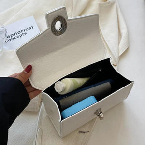 Women PU Leather Phone Sling Bag Crossbody Bag Solid