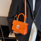 Women PU Leather Phone Sling Bag Crossbody Bag Solid