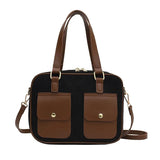 Winter Women's PU Leather Small Crossbody Bags Shoulder Purses Handbag