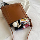 Women Red Shoulder Bag Leather Handbags Casual Big Tote Female Bucket Bag