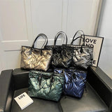 Winter Trends Top Handle Shoulder Bag for Women