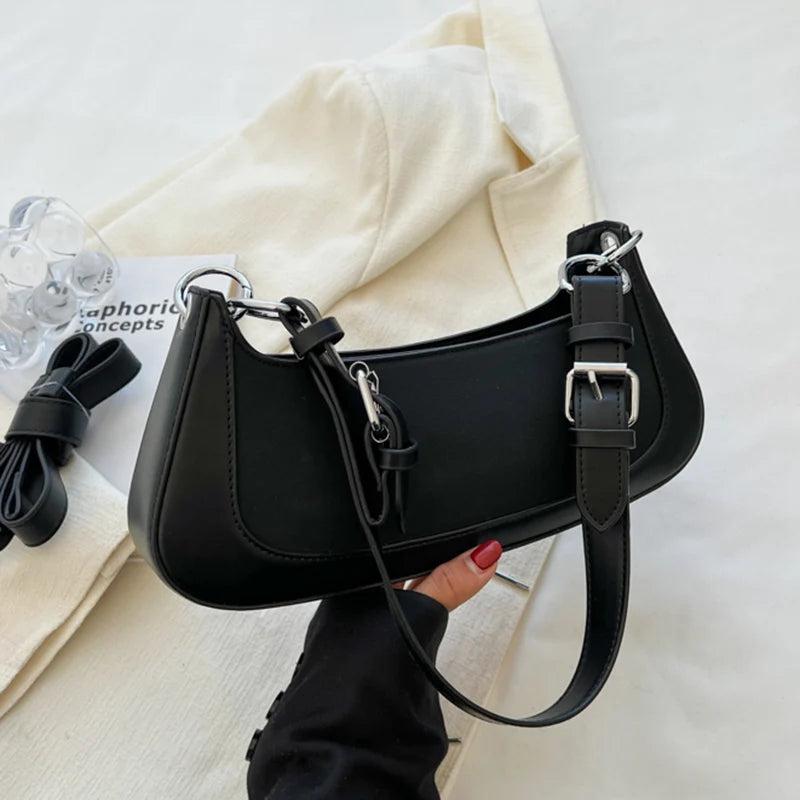 High Flock Armpit Bags Clutch Stitching Underarm Bags Shoulder Bags