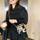 Chain Messenger Clip Shoulder Summer Bag Box Handbags High Women Bags