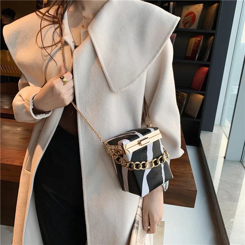 Chain Messenger Clip Shoulder Summer Bag Box Handbags High Women Bags