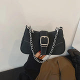 Soft-faced Underarm Clutch: High-quality Texture Shoulder Chain Handbag