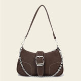 Soft-faced Underarm Clutch: High-quality Texture Shoulder Chain Handbag
