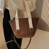 Casual Women Tote Bag High PU Leather Shoulder Bag