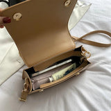 Plush Top-Handle Crossbody Bag Vintage PU Leather Handbag