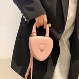 Small Crossbody Bags PU Leather Shoulder Bag For Women Lovely Totes Ladies Handb