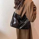 Vintage Winter Shoulder Bag Small Chain Crossbody Handbag