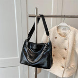 Vintage Winter Shoulder Bag Small Chain Crossbody Handbag