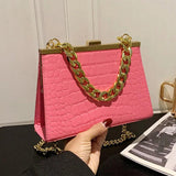 Women Evening Clutch Party Shell Chain Shoulder Bag Wedding Handbag