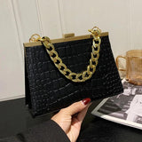 Women Evening Clutch Party Shell Chain Shoulder Bag Wedding Handbag