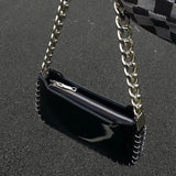 High Sense Chain Purses and Handbags Girl Small Square Tote Bags for Women