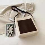 2PCS/SET Women's Shoulder Bags Soft Leather Messenger Crossbody Bag