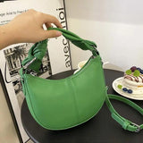 Retro High-end Saddle Bag Casual All-match Bow Hand-held Messenger Womens