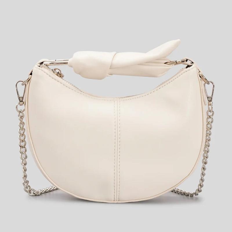 Retro High-end Saddle Bag Casual All-match Bow Hand-held Messenger Womens