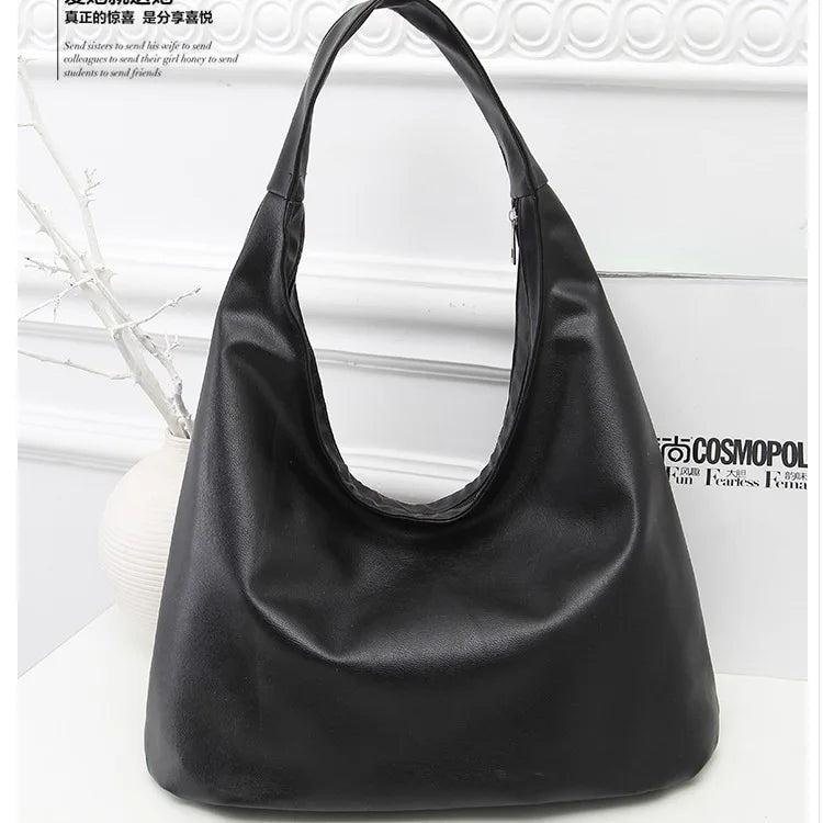 European American Large Capacity Shoulder Bag