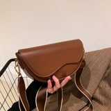 Vintage Saddle Messenger Bag Women's Handbags One-Shoulder Tote