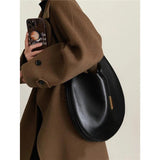 Winter Shoulder Bag High Leather Handbags Tote Bag Large Capacity Shopper Bag
