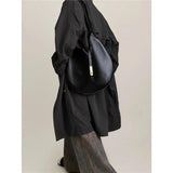 Winter Shoulder Bag High Leather Handbags Tote Bag Large Capacity Shopper Bag