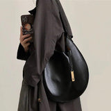 Winter Shoulder Bag High Leather Handbags Tote Bag Large Capacity Shopper Bag