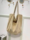 Large Canvas Tote Bag Women Big Capacity Shopping Handbag
