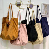Large Canvas Tote Bag Women Big Capacity Shopping Handbag