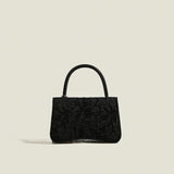 Vintage High-grade Small Square Bag Women Butterfly Chain Messenger Bag