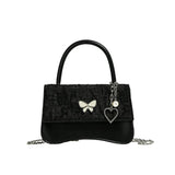Vintage High-grade Small Square Bag Women Butterfly Chain Messenger Bag