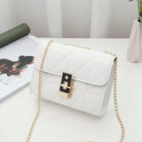 Embroidered Chain Bag All-match Shoulder Bag