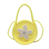 Ins Tide Beach Bag One Shoulder Small Round Handbag Women