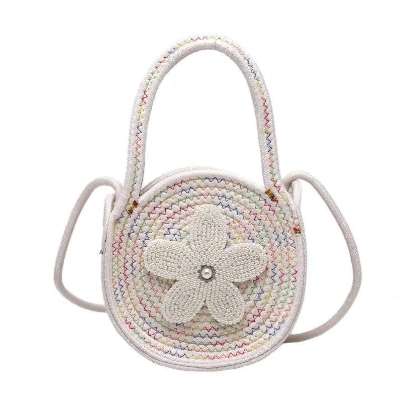 Ins Tide Beach Bag One Shoulder Small Round Handbag Women