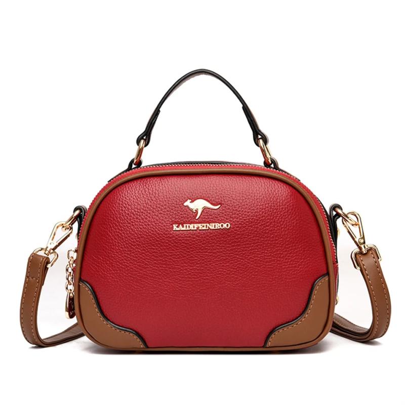 Multifunction Women's Leather Shoulder Bag