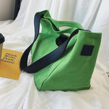 Women's Canvas Shoulder Bag Large Capacity Messenger Handbag