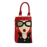 Small Crossbody Bag with Shoulder Chain for Women