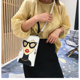 Small Crossbody Bag with Shoulder Chain for Women