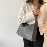 High Capacity Leather Shoulder Bag for Women