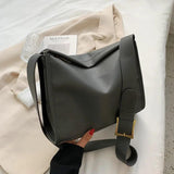 High Capacity Leather Shoulder Bag for Women